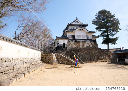 岡山縣高橋市_備中松山城本塔4_2025年3月 岡山縣高橋市_備中松山城本塔4_2025年3月 134767610