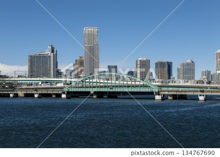 豐洲的晴海橋(原晴海鐵路橋)將於2025年12月改建為步行長廊。 豐洲的晴海橋(原晴海鐵路橋)將於2025年12月改建為步行長廊。 134767690