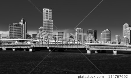 Toyosu's Harumi Bridge (formerly the Harumi Railway Bridge) will become a promenade in December 2025 Toyosu's Harumi Bridge (formerly the Harumi Railway Bridge) will become a promenade in December 2025 134767692