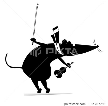 violinist, violin, mouse 134767798