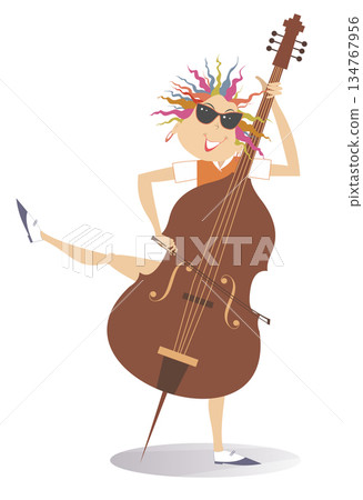 cello, violoncello, vector 134767956