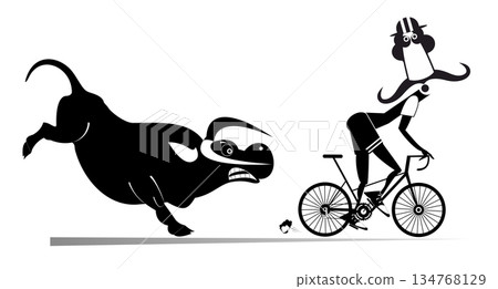 bike, bicycle, vector 134768129
