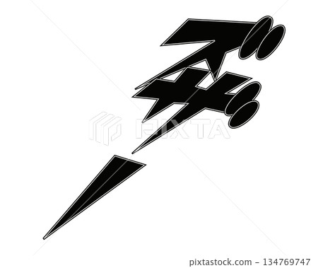 漫畫音效、手繪音效、片假名、劇畫風格 134769747