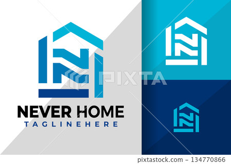 Letter N Home Building Logo Logos Design Element Stock Vector Illustration Letter N Home Building Logo Logos Design Element Stock Vector Illustration 134770866