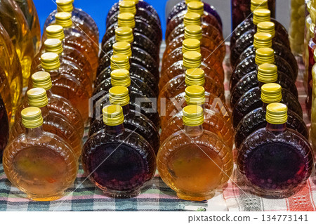 Brandy spirit bottles market 134773141