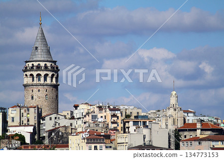 istanbul city view. Galata Tower. istanbul city view. Galata Tower. 134773153