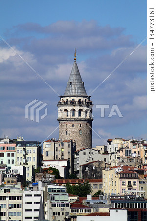 istanbul city view. Galata Tower. 134773161