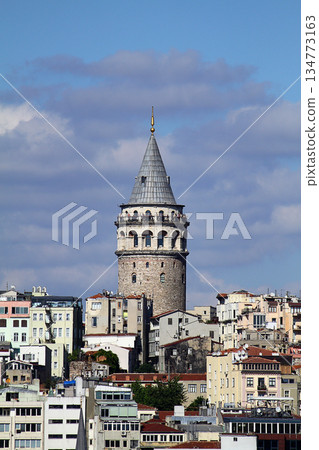 istanbul city view. Galata Tower. 134773163