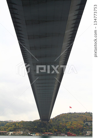 Under The Bridge Of The Bosporus, istanbul Turkey Under The Bridge Of The Bosporus, istanbul Turkey 134773753
