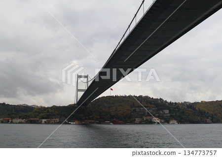 Under The Bridge Of The Bosporus, istanbul Turkey Under The Bridge Of The Bosporus, istanbul Turkey 134773757