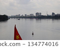 Landscape of Huong River in Hue, Vietnam 134774016