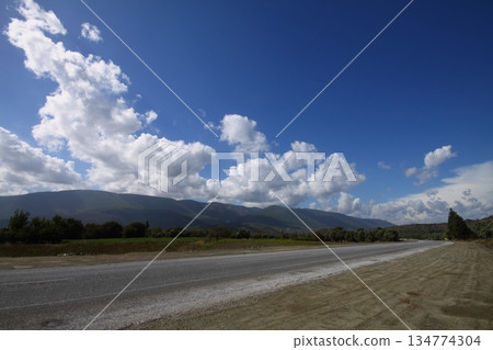 cloudy day in Turkey 134774304