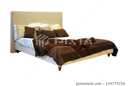 Bed isolated Bed isolated 134774720