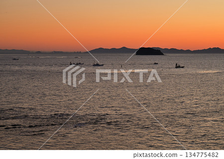Sunrise seen from Cape Hado Sunrise seen from Cape Hado 134775482