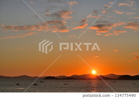 The sunrise seen from Cape Hado 134775490