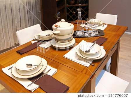 Modern dinning table Modern dinning table 134776007