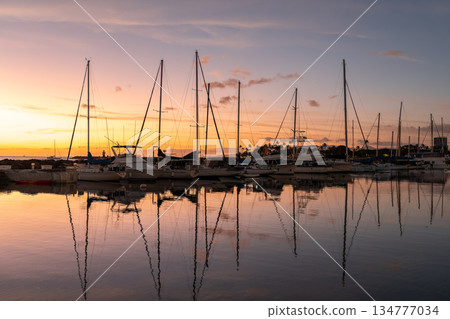 Sailing at Yacht Harbor Sailing at Yacht Harbor 134777034