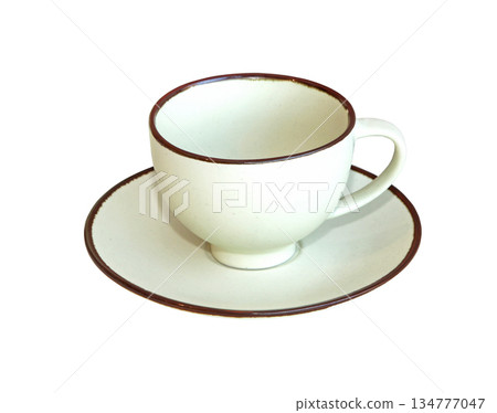 Ceramic teacup 134777047