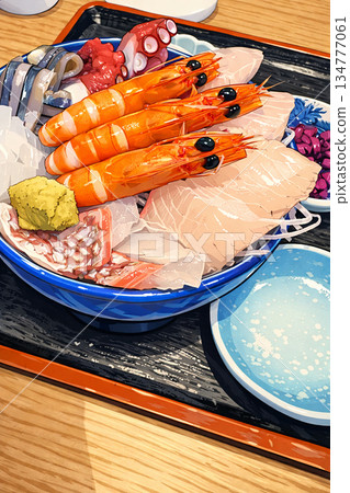 大份蝦仁海鮮碗 大份蝦仁海鮮碗 134777061