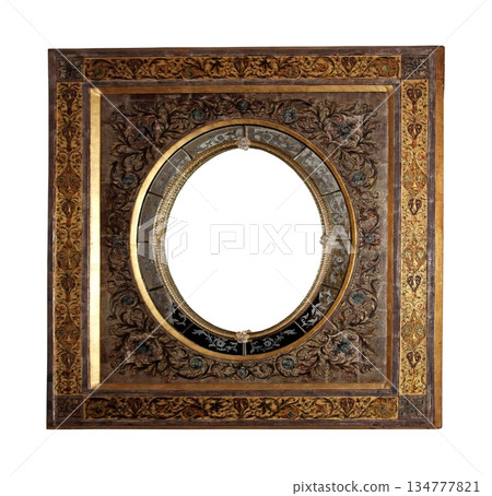 Floral metal frame Floral metal frame 134777821