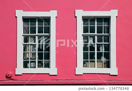 Pink window Pink window 134778348