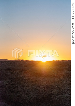 Sunset at Sesriem Canyon 134779178