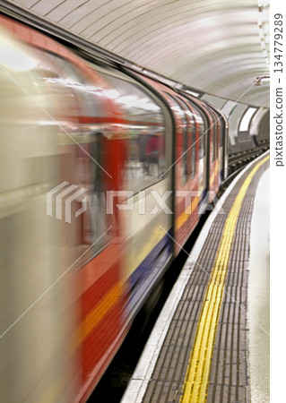 Subway train Subway train 134779289
