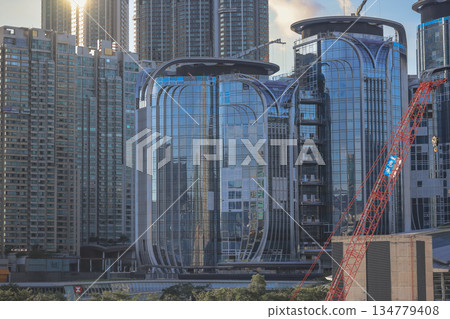 Oct 1 2025 West Kowloon International Gateway Centre Under Construction Oct 1 2025 West Kowloon International Gateway Centre Under Construction 134779408