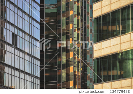 Oct 1 2025 Modern Office Towers in Tsim Sha Tsui, Hong Kong 134779428