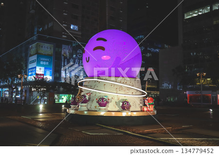 Tsim Sha Tsui East Christmas Decorations Hong Kong 134779452