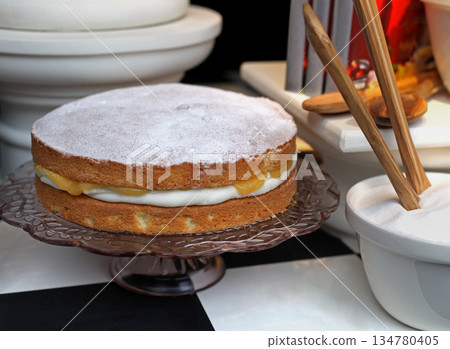 Sponge cake Sponge cake 134780405