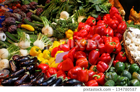 Market pile 134780587