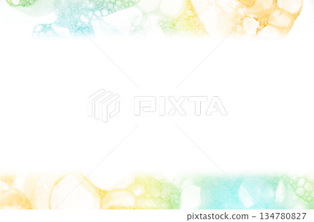 Watercolor style frame 134780827