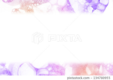 Watercolor style frame Watercolor style frame 134780955