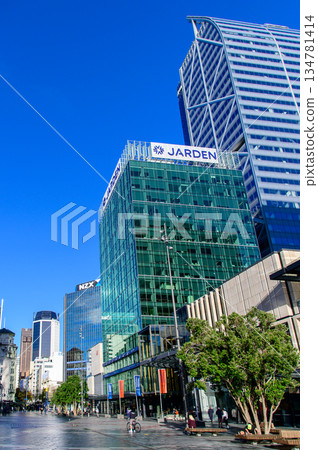 紐西蘭最大城市奧克蘭的美麗城市景觀 紐西蘭最大城市奧克蘭的美麗城市景觀 134781414