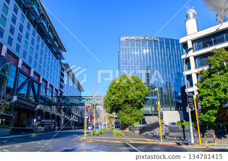 紐西蘭最大城市奧克蘭的美麗城市景觀 紐西蘭最大城市奧克蘭的美麗城市景觀 134781415