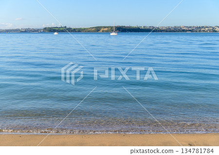 紐西蘭奧克蘭德文波特的美景 紐西蘭奧克蘭德文波特的美景 134781784