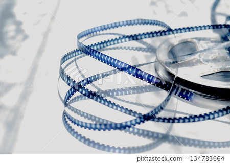 復古昭和時代8毫米膠片 134783664