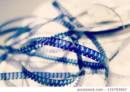 復古昭和時代8毫米膠片 134783667