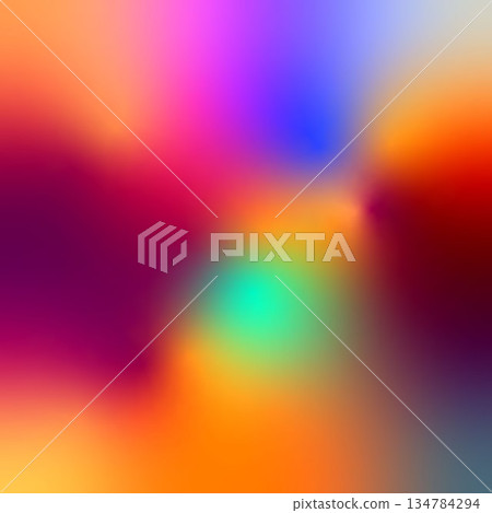 Abstract Blue orange red Gradient Background 134784294