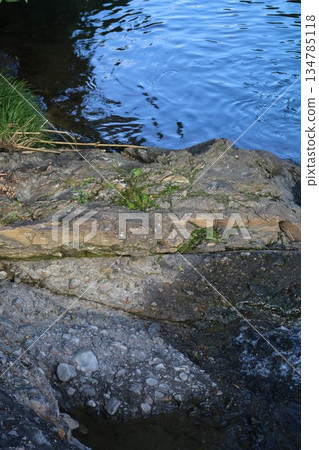 Median Tectonic Line thrust fault, Tobe Town, Ehime Prefecture Median Tectonic Line thrust fault, Tobe Town, Ehime Prefecture 134785118