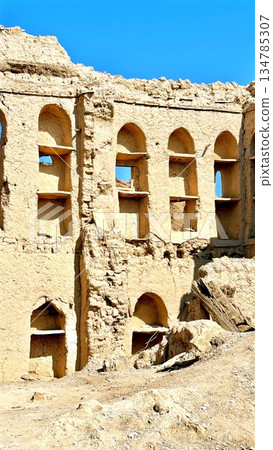 Patterned Pigeon Loft, Wooden Structures Showcase Historical Methods Of Pigeon And Grain Storage, Facade With Arch Niches Illustrates Vernacular Engineering And Ancient Rural Household Practices Patterned Pigeon Loft, Wooden Structures Showcase Historical Methods Of Pigeon And Grain Storage, Facade With Arch Niches Illustrates Vernacular Engineering And Ancient Rural Household Practices 134785307