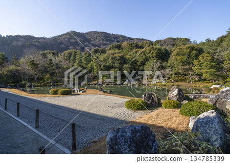 Tenryuji Temple (Winter morning) Sogenchi Pond Garden Tenryuji Temple (Winter morning) Sogenchi Pond Garden 134785339