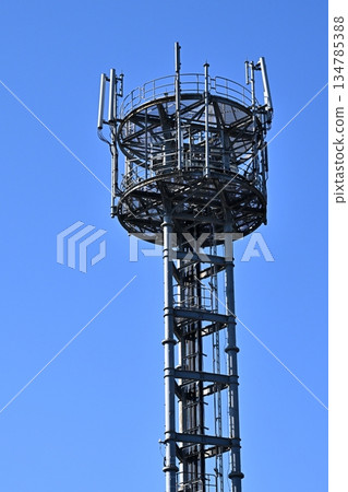 Communication image (radio tower: base station) 134785388