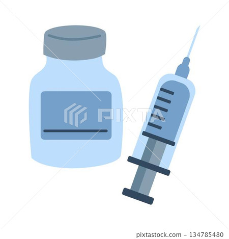 Diabetes insulin syringe, Insulin Bottle with Syringe Diabetes insulin syringe, Insulin Bottle with Syringe 134785480