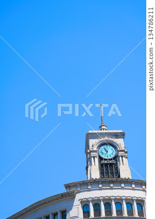 【東京】五月銀座四丁目街景 134786211