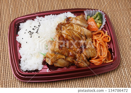 Teriyaki Chicken Bento Teriyaki Chicken Bento 134786472