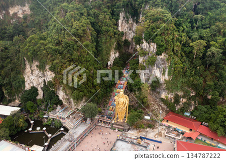 Batu Caves in Kuala Lumpur. Malaysia 134787222