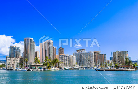 夏威夷阿拉威船港 夏威夷阿拉威船港 134787347