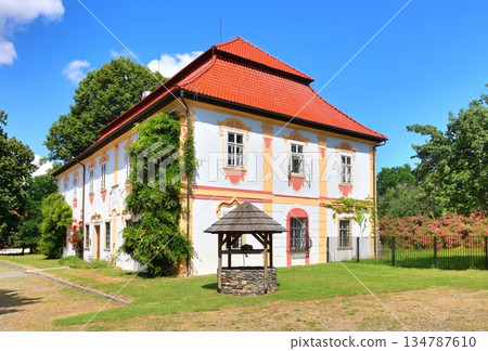 Little Ostrov castle in Czech republic 134787610